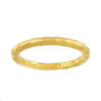 Tiffany & Co Milgrain Band Ring 18k YG Yellow Gold 750 Together — view 2
