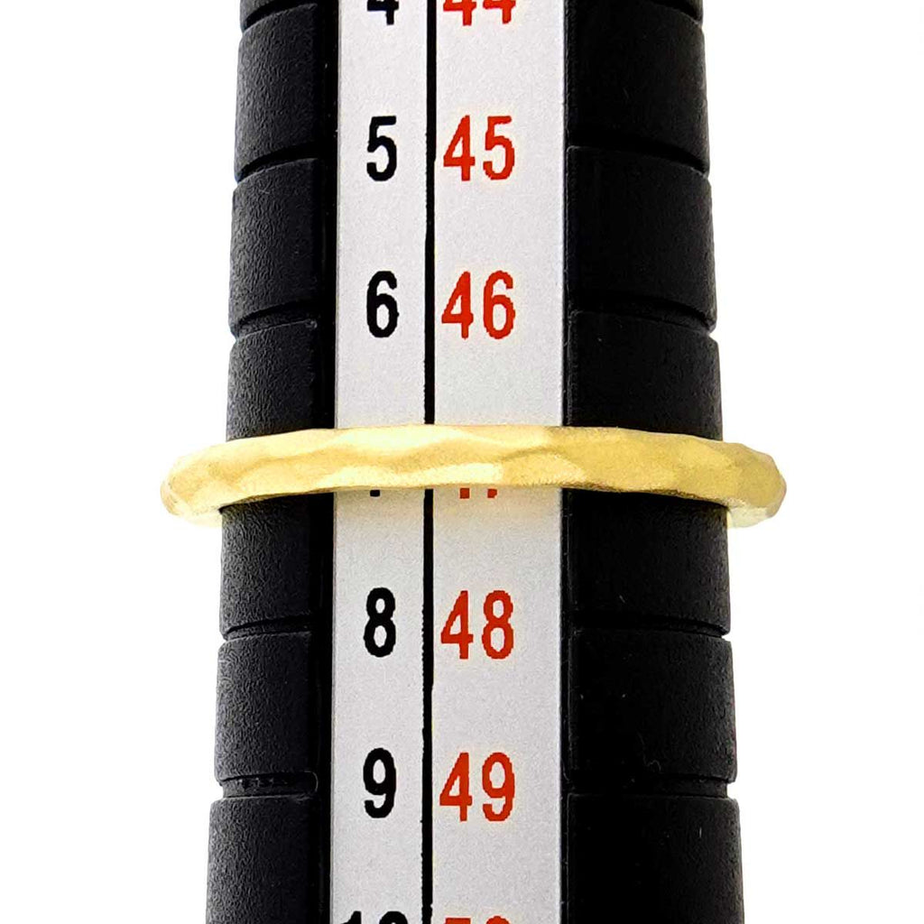Tiffany & Co Milgrain Band Ring 18k YG Yellow Gold 750 Together — view 6