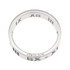 Tiffany & Co Atlas Ring Diamond 18k WG White Gold 750 — view 3