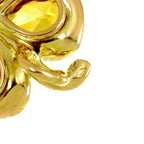 Chanel Pendant Top Garnet Citrine 18k YG Yellow Gold — view 7
