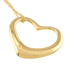 Tiffany & Co Open Heart 22 Necklace 40 cm 18k YG Yellow Gold — view 4