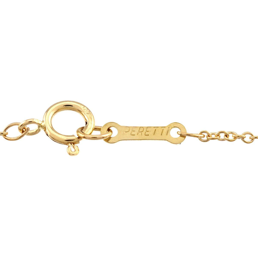 Tiffany & Co Open Heart 22 Necklace 40 cm 18k YG Yellow Gold — view 6