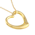 Tiffany & Co Open Heart 22 Necklace 40 cm 18k YG Yellow Gold — view 3