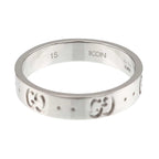 Gucci Icon Ring 18k WG White Gold 750 — view 4