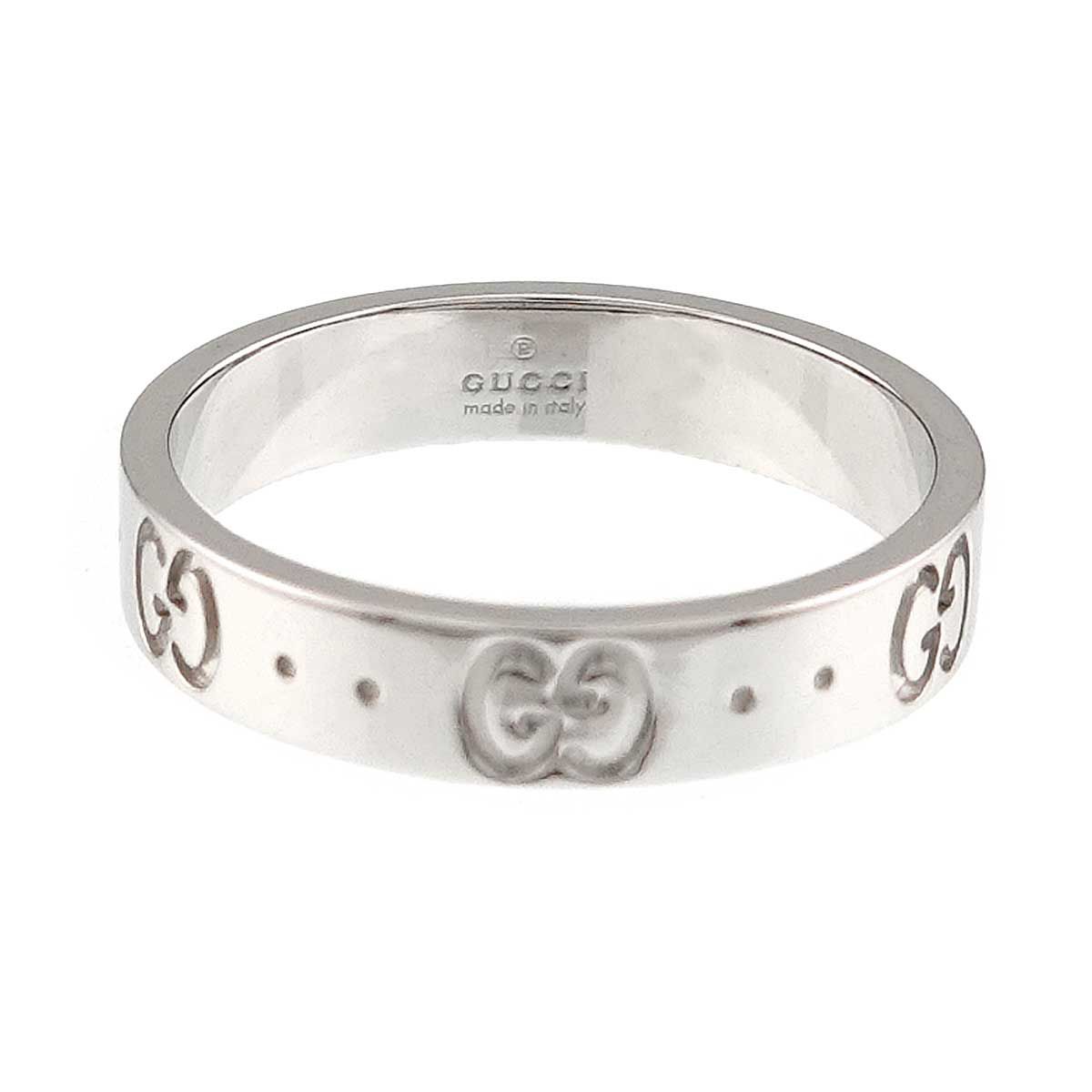 Gucci Icon Ring 18k WG White Gold 750 — view 3