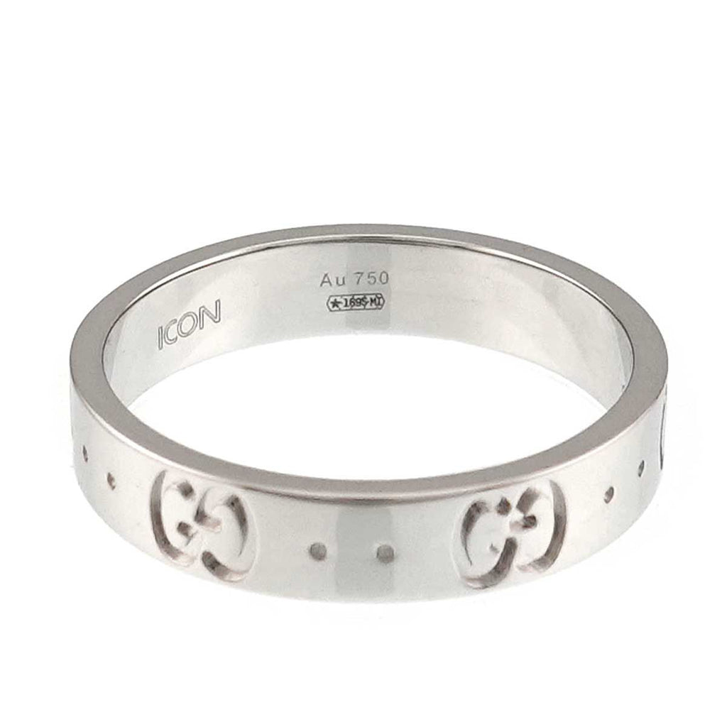 Gucci Icon Ring 18k WG White Gold 750 — view 5
