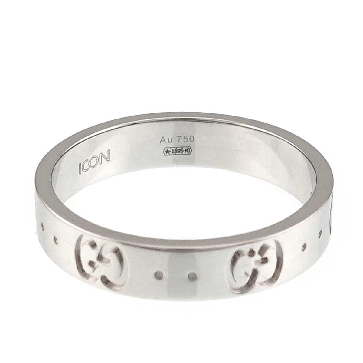 Gucci Icon Ring 18k WG White Gold 750 — view 5