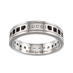 Gucci Scroll Ring 18k WG White Gold 750 — view 2