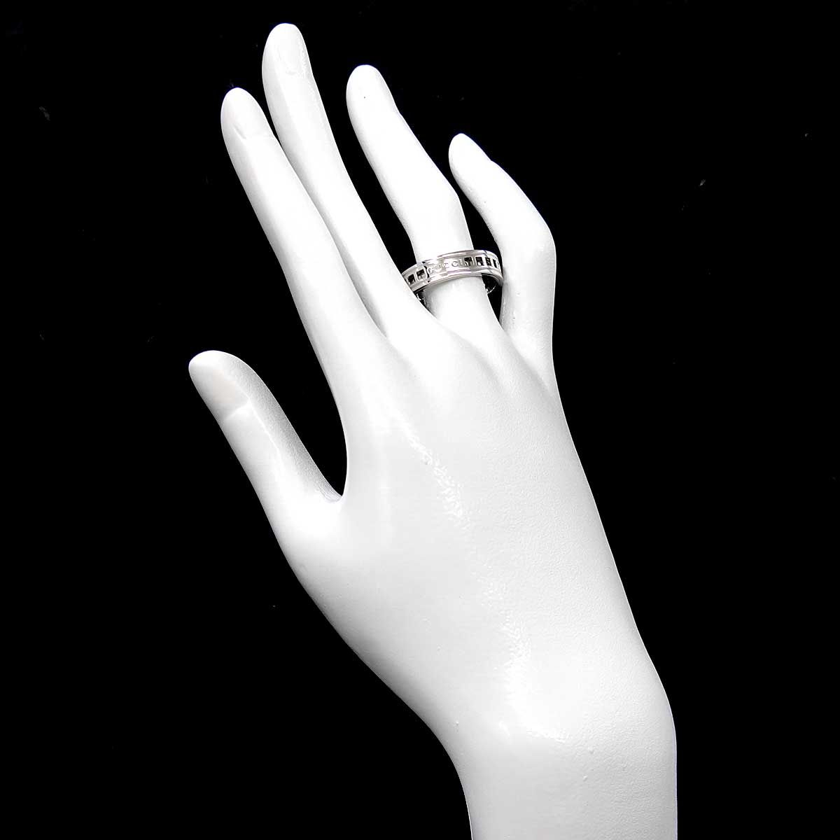 Gucci Scroll Ring 18k WG White Gold 750 — view 7