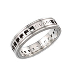 Gucci Scroll Ring 18k WG White Gold 750 — view 5