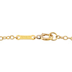 Tiffany & Co Open Heart 35.7 Long Necklace 76 cm 18k YG Yellow Gold — view 6