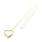 Tiffany & Co Open Heart 35.7 Long Necklace 76 cm 18k YG Yellow Gold — view 2