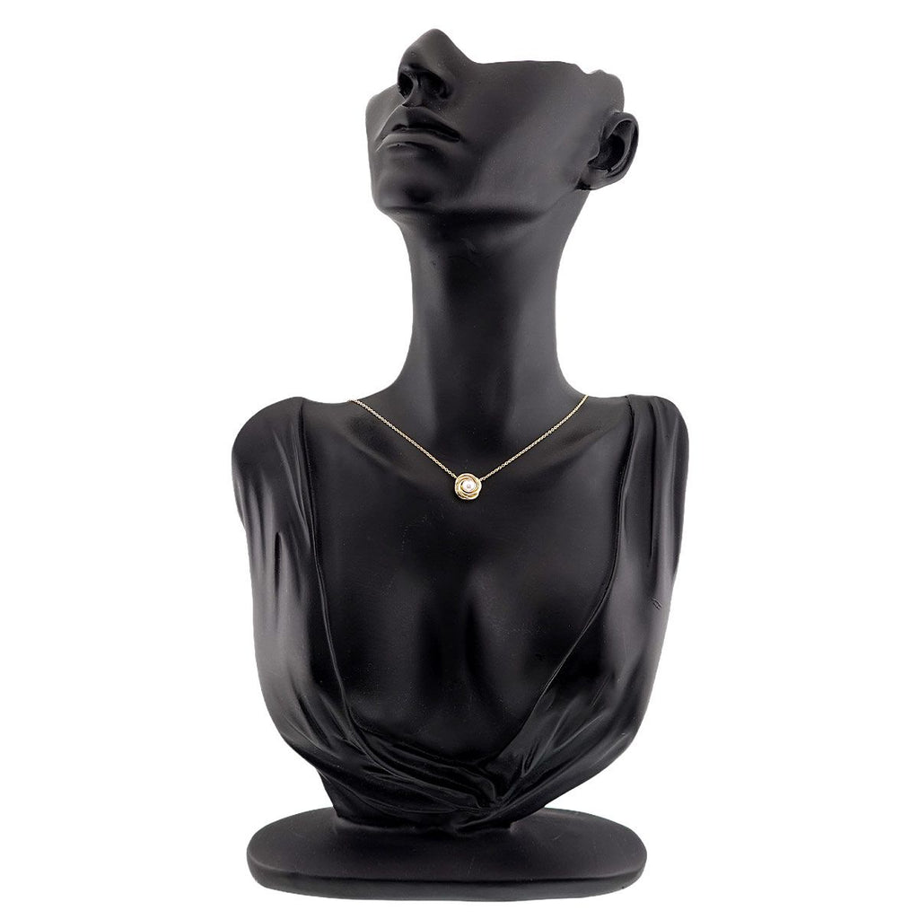 Tiffany & Co Akoya Pearl 5.0 Necklace 41 cm 18k YG Yellow Gold — view 7
