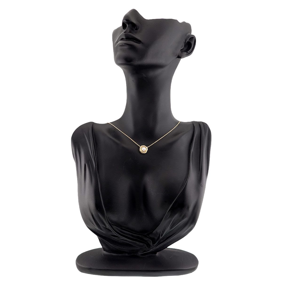 Tiffany & Co Akoya Pearl 5.0 Necklace 41 cm 18k YG Yellow Gold — view 7
