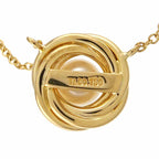 Tiffany & Co Akoya Pearl 5.0 Necklace 41 cm 18k YG Yellow Gold — view 4