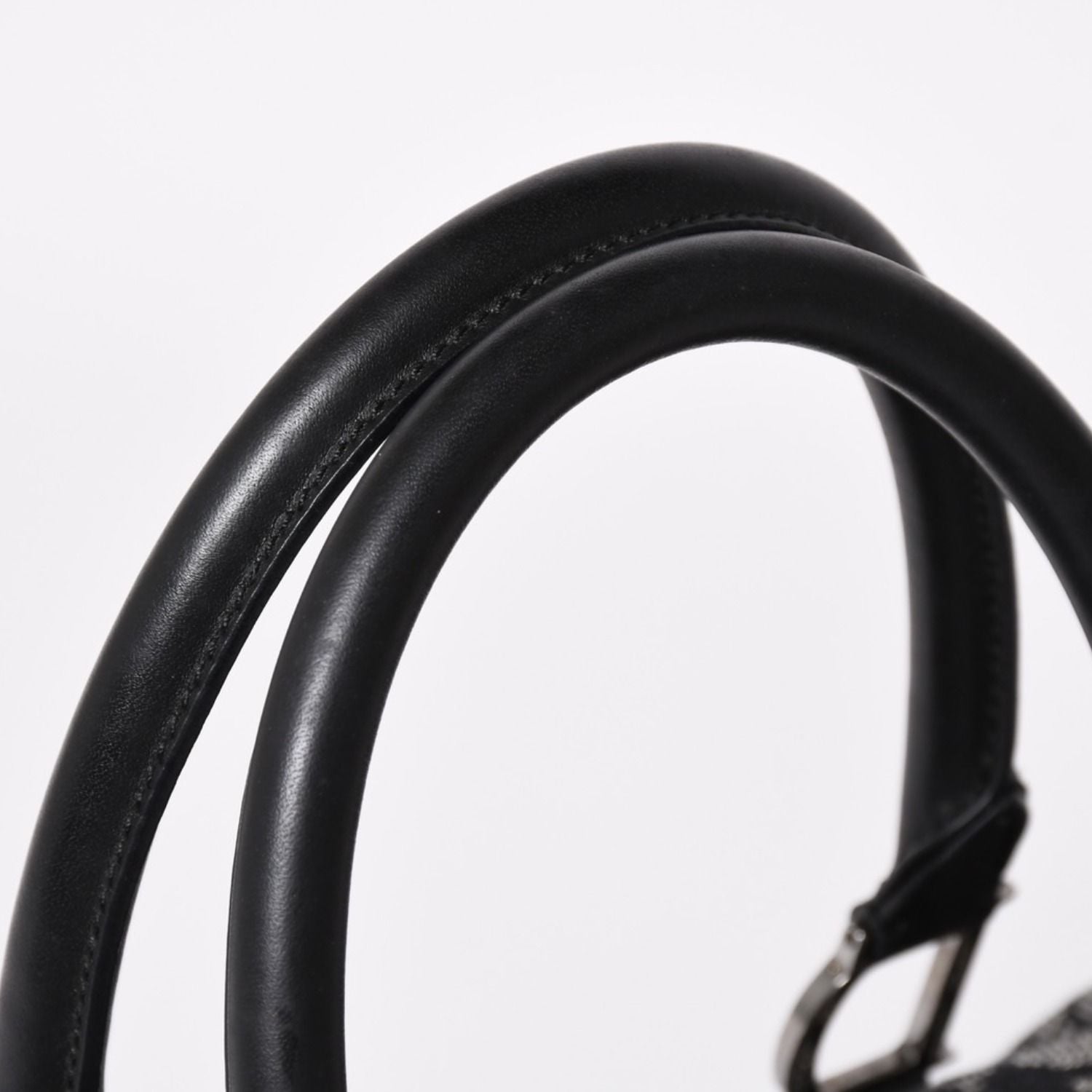 Dior Speedy 25 Handbag Trotter Black Silver — view 6