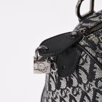 Dior Speedy 25 Handbag Trotter Black Silver — view 5