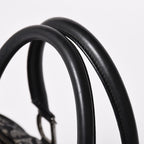 Dior Speedy 25 Handbag Trotter Black Silver — view 7