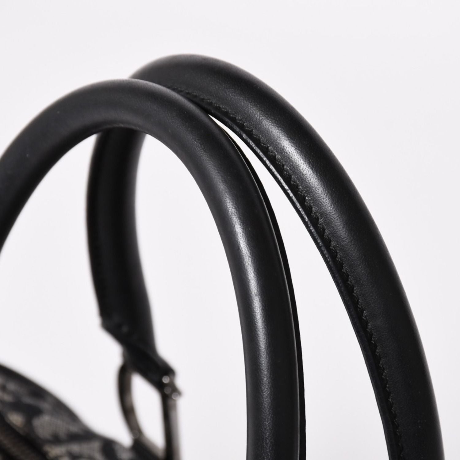 Dior Speedy 25 Handbag Trotter Black Silver — view 7