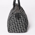 Dior Speedy 25 Handbag Trotter Black Silver — view 4
