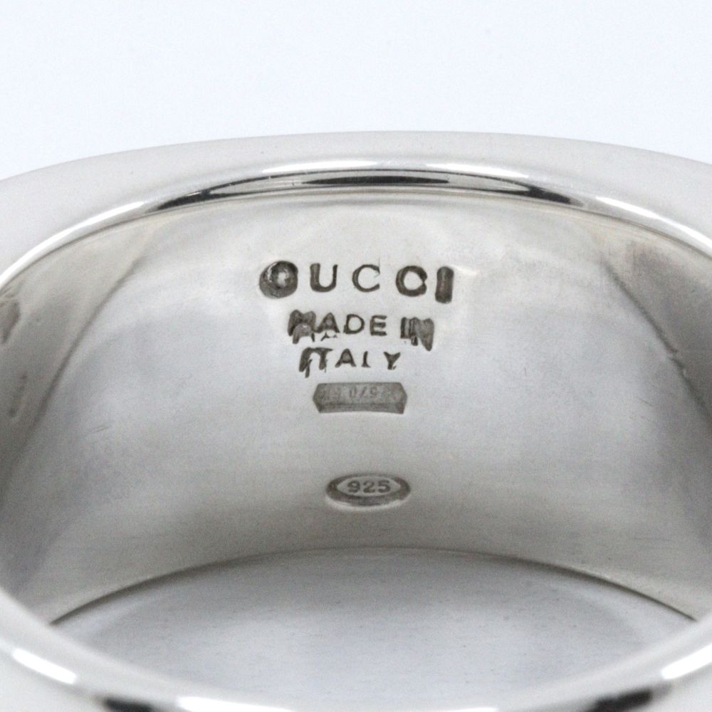 Gucci Seal Stand 925 Sterling Silver Ring — view 5