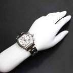 Cartier Roadster Chronograph Watch Date Silver Automatic Winding — view 4