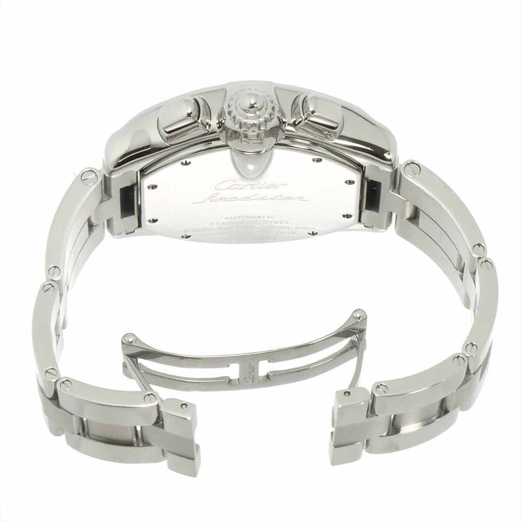 Cartier Roadster Chronograph Watch Date Silver Automatic Winding — view 5