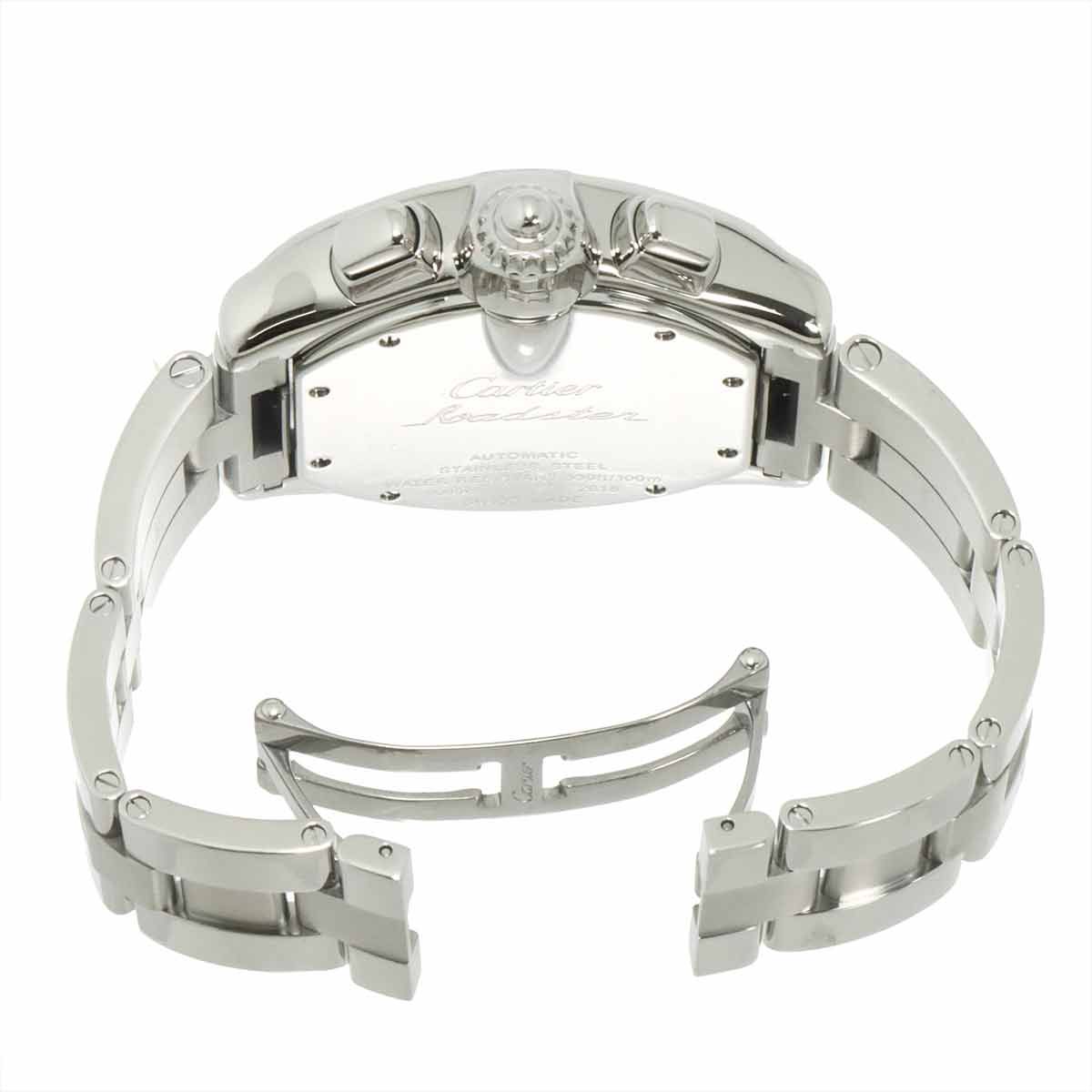 Cartier Roadster Chronograph Watch Date Silver Automatic Winding — view 5