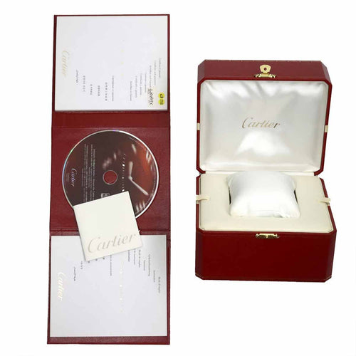 Cartier Roadster Chronograph Watch Date Silver Automatic Winding — view 2