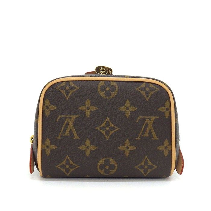Louis Vuitton Shoulder Bag Just in Case Monogram Canvas Cowhide Leather — view 3