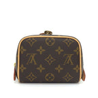 Louis Vuitton Shoulder Bag Just in Case Monogram Canvas Cowhide Leather — view 3