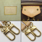 Louis Vuitton Shoulder Bag Just in Case Monogram Canvas Cowhide Leather — view 6