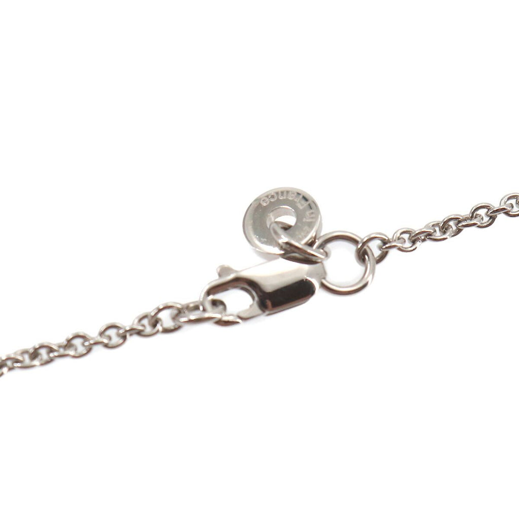 Hermes Col Necklace Grimeia Silver Swift Horn Motif — view 6
