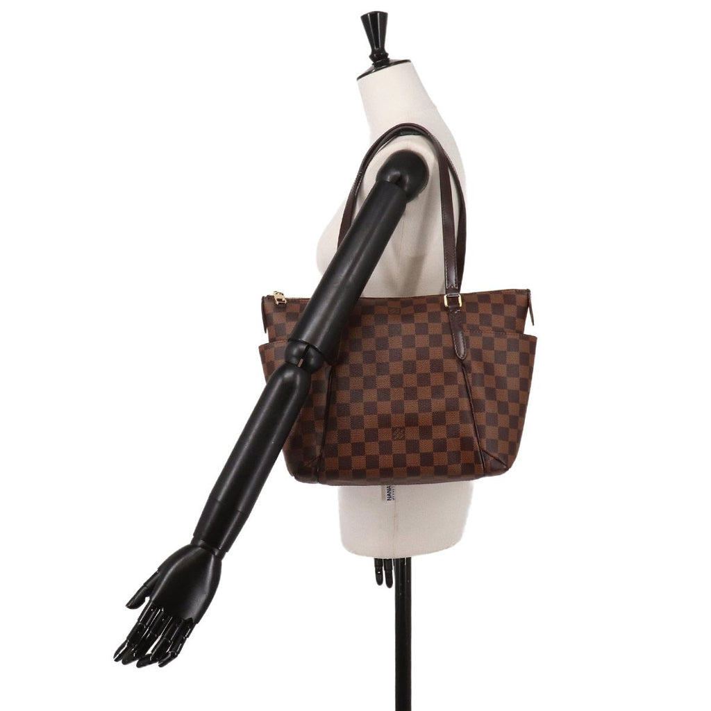 Louis Vuitton Damier Totally PM Tote Ebene Brown — view 8