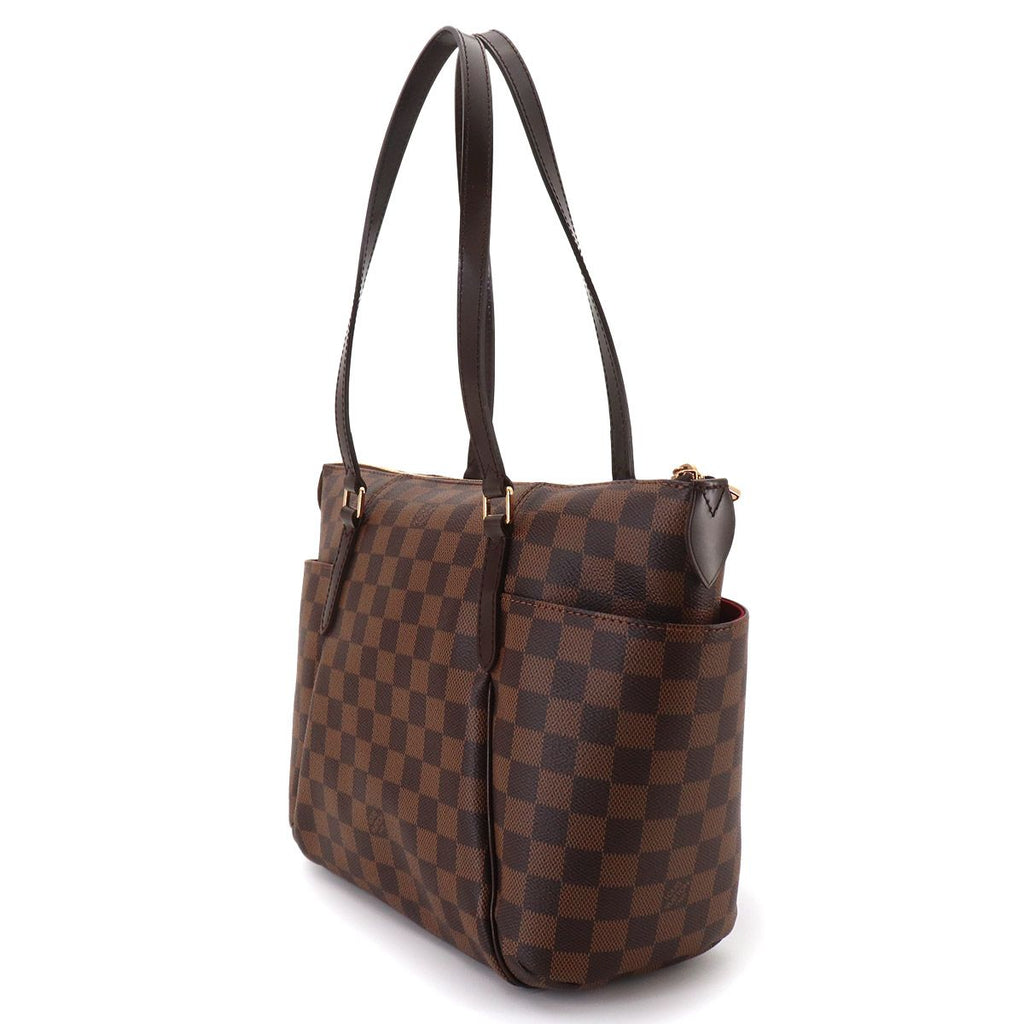 Louis Vuitton Damier Totally PM Tote Ebene Brown — view 3