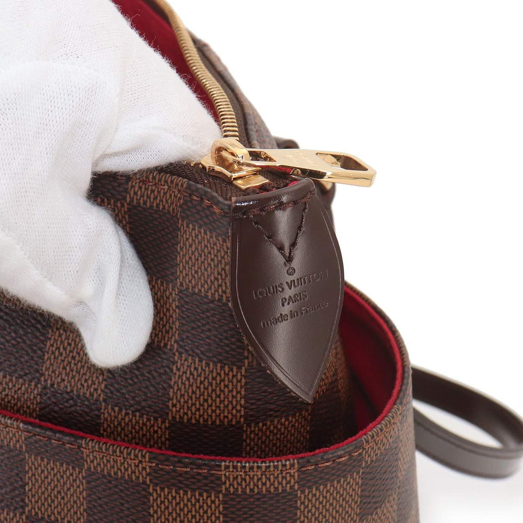 Louis Vuitton Damier Totally PM Tote Ebene Brown — view 7