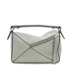 Loewe Shoulder Bag Puzzle Back Small Anniversary Limited Tokyo Ash Gray Leather — view 2