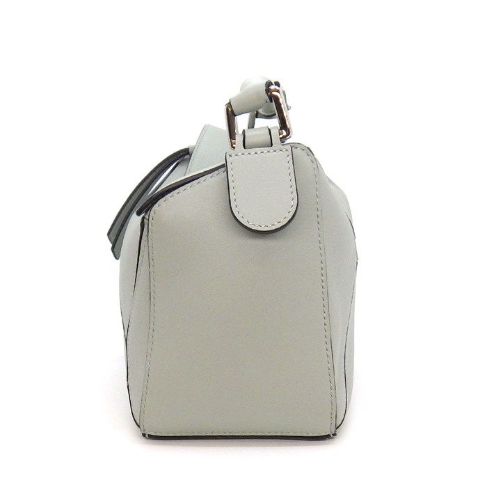 Loewe Shoulder Bag Puzzle Back Small Anniversary Limited Tokyo Ash Gray Leather — view 3