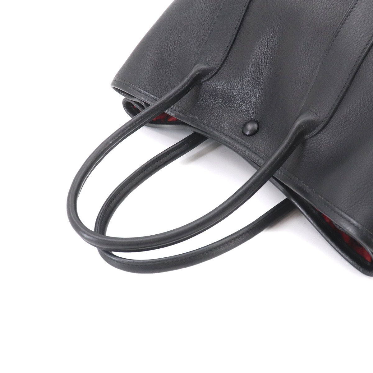 Hermes Garden Party 30 TPM Tote Swift Black Silver — view 5