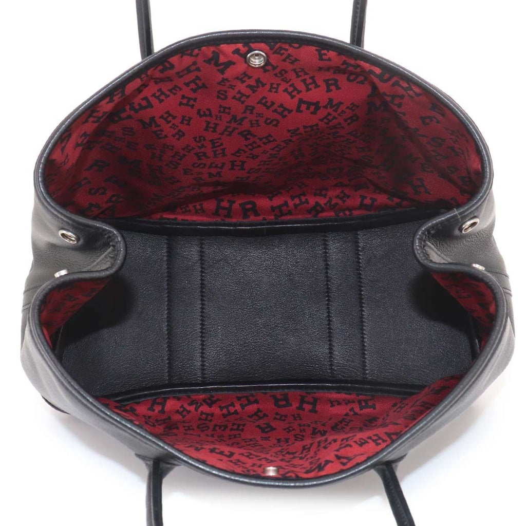 Hermes Garden Party 30 TPM Tote Swift Black Silver — view 6