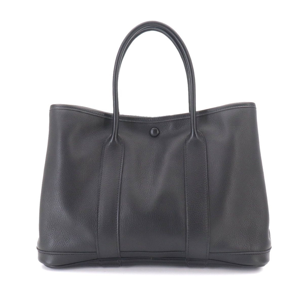 Hermes Garden Party 30 TPM Tote Swift Black Silver — view 2