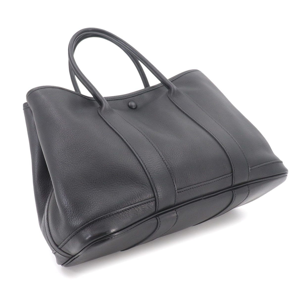 Hermes Garden Party 30 TPM Tote Swift Black Silver — view 9