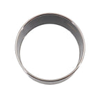 Hermes Enamel TGM Bangle Bracelet White Gray Silver Email TGM — view 5