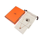 Hermes Mini Pop Necklace New Gold Rose — view 2