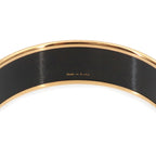 Hermes Enamel Bangle Bracelet Red Multicolor Gold Email — view 4