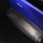 Prada 2-Way Tote Shoulder Bag Saffiano Leather Blue — view 8