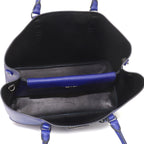 Prada 2-Way Tote Shoulder Bag Saffiano Leather Blue — view 7