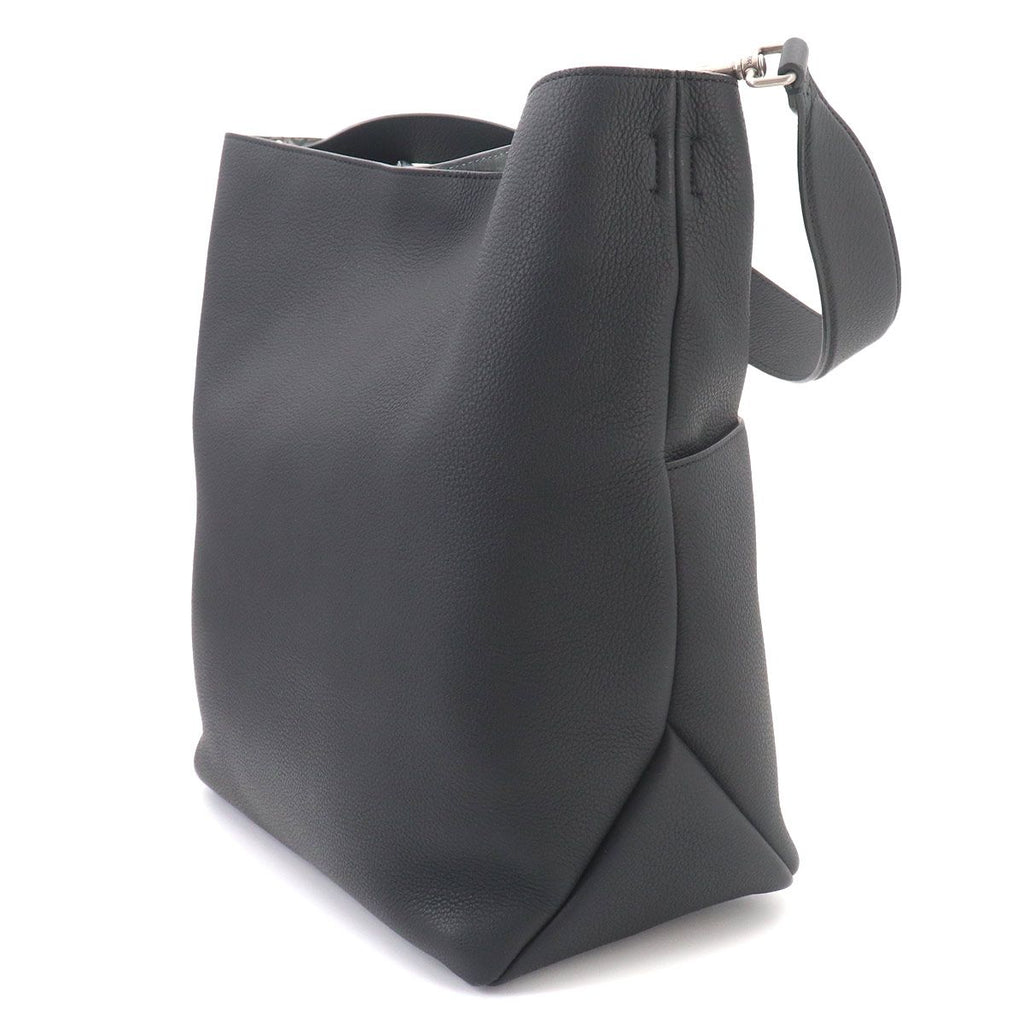 Dior Vertical Hobo 2-Way Tote Shoulder Bag Leather Black — view 3