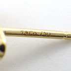 Tiffany & Co Earrings Cross Stitch 18k Yellow Gold One Side — view 4