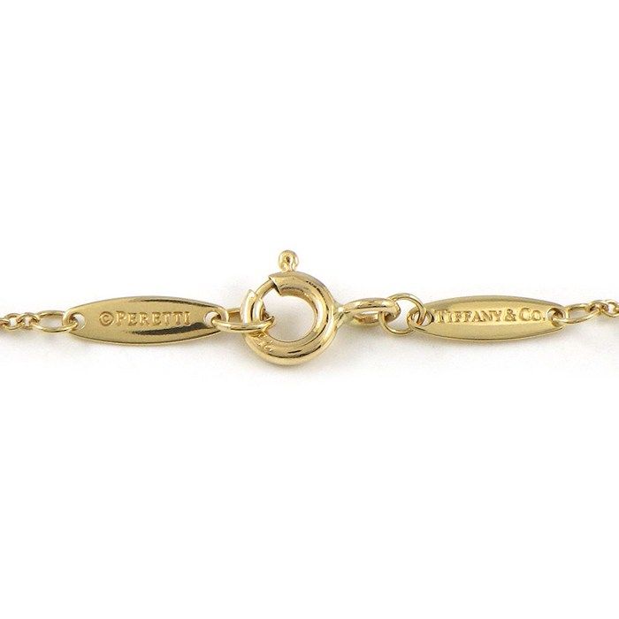 Tiffany & Co Necklace by the Yard Single Diamond 18k Yellow Gold — view 3